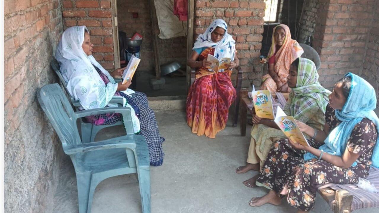 Win Book Teaching at Nalphar, Chandrapuri